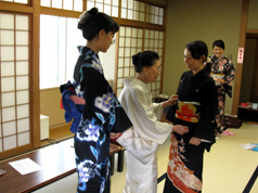 2010秋季着物教室授業風景2