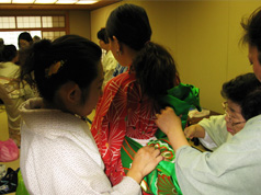 2010秋季着物教室授業風景3