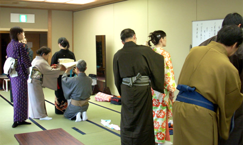 2011春季着物教室授業風景4