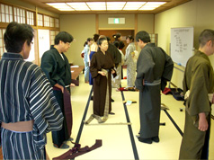 2012秋季着物教室授業風景3-まずは、基本から