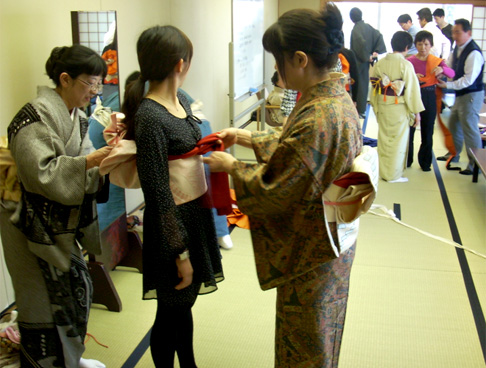 2013春季着物教室授業風景1