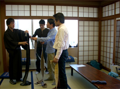 2013春季着物教室授業風景2-帯についての質問