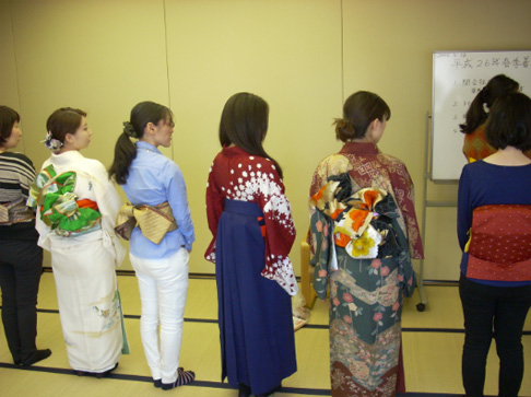 2014春季着物教室授業風景3