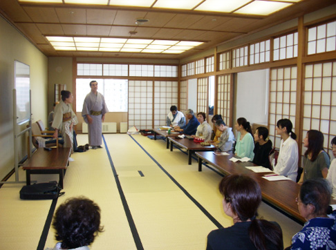 2015秋季着物教室授業風景2