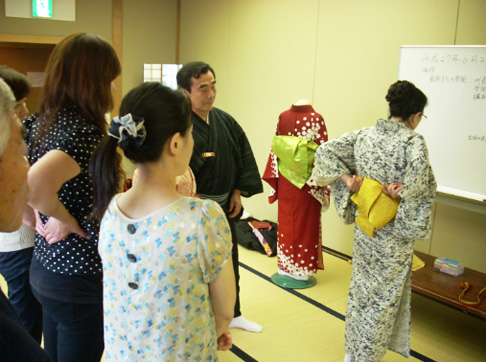 2015春季着物教室授業風景2