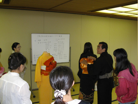 2016秋季着物教室授業風景2