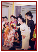 着物教室着物ショー22