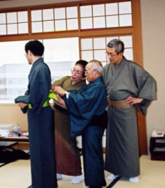 着物教室授業風景１