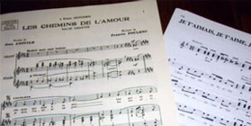 声楽ヴォーカルスクール譜面資料